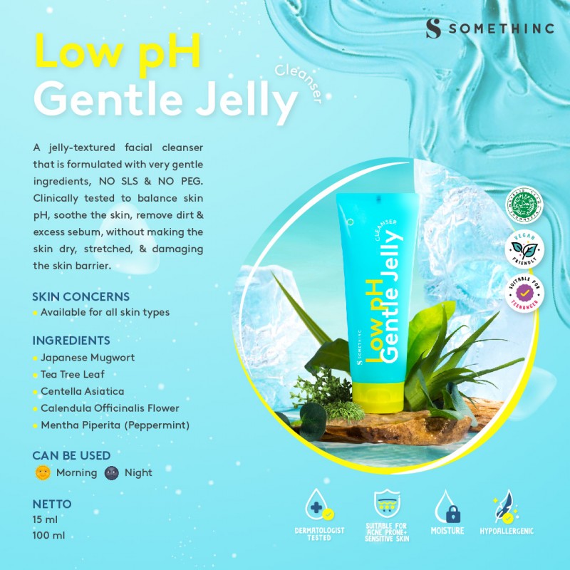 SOMETHINC Low pH Gentle Jelly Cleanser Somethinc