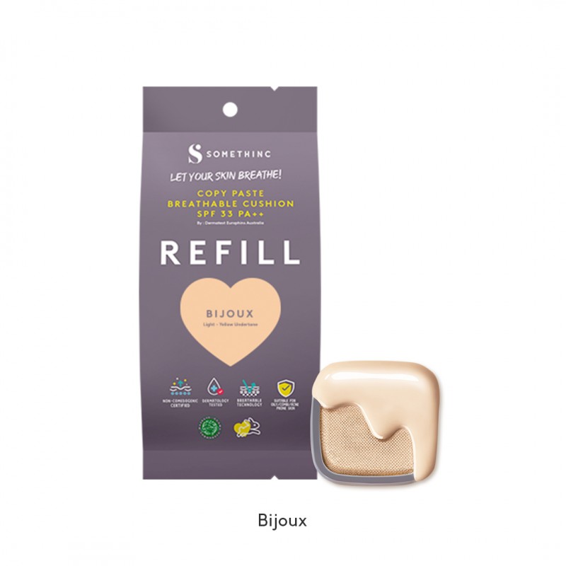 SOMETHINC (REFILL) COPY PASTE BREATHABLE MESH CUSHION SPF 33 PA++ ...